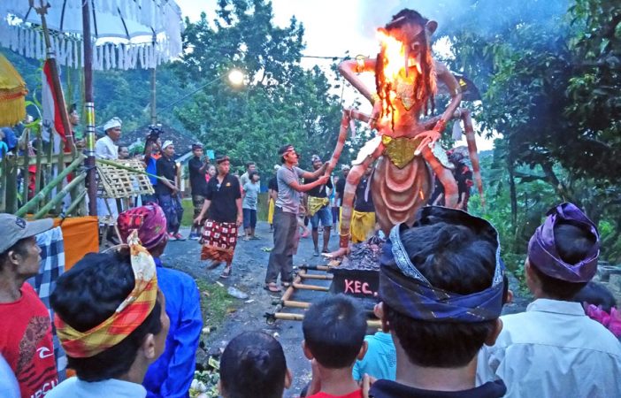 Umat Islam dan Katolik di Dusun Kalibago Ikut Merayakan Nyepi